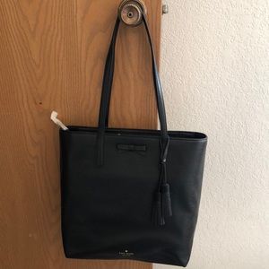 NWT Kate Spade Black Tassel Tote